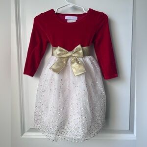 Bonnie Jean Girl’s Christmas Dress Size 18mo